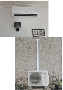 Installation d'une climatisation