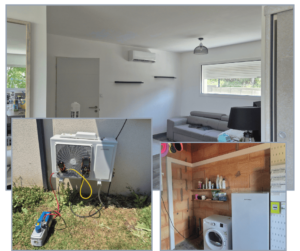 Installation d'une climatisation